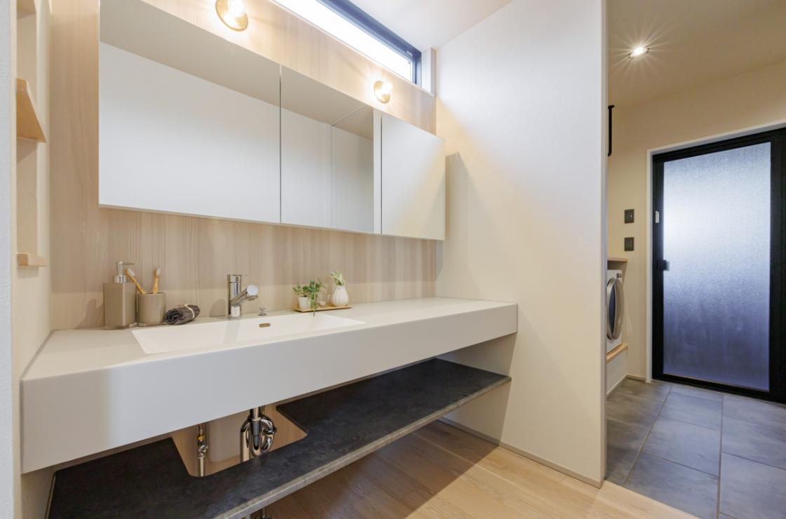 写真:洗面化粧室